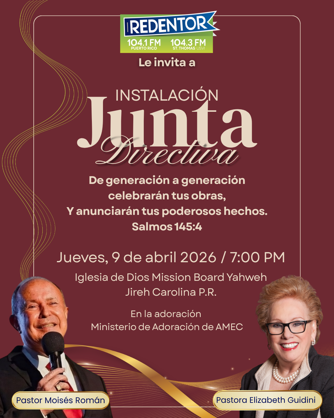 Instalación de la Junta Directiva del 2026